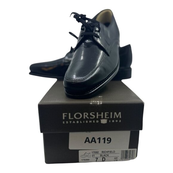 Florsheim Richfield, Men\'s Size: 7 D, Ultimo Black Genuine‎ Leather Upper NIB main image 8